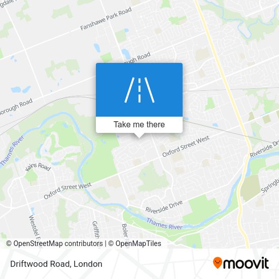 Driftwood Road map