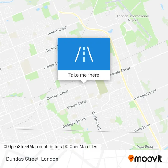 Dundas Street map