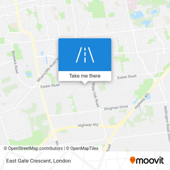 East Gate Crescent plan