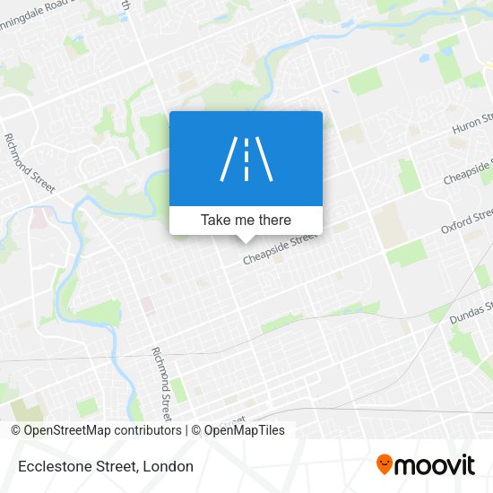 Ecclestone Street plan