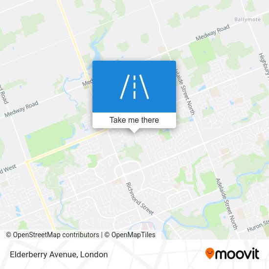 Elderberry Avenue plan