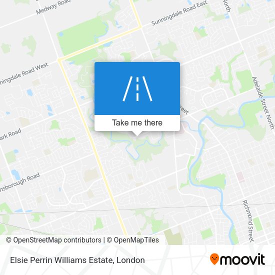 Elsie Perrin Williams Estate map