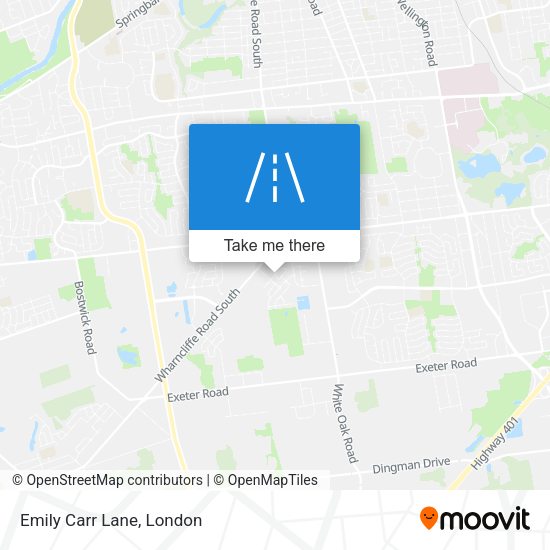 Emily Carr Lane plan