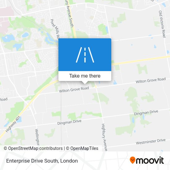 Enterprise Drive South map