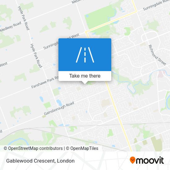 Gablewood Crescent plan