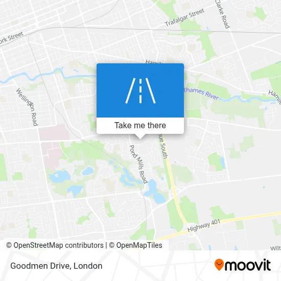 Goodmen Drive map