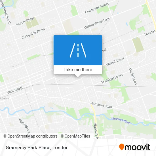 Gramercy Park Place map