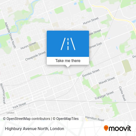 Highbury Avenue North plan