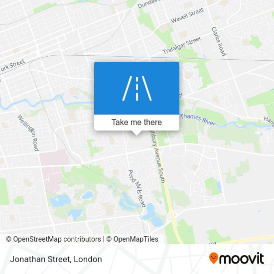 Jonathan Street map