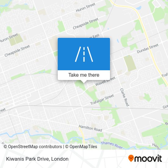 Kiwanis Park Drive plan