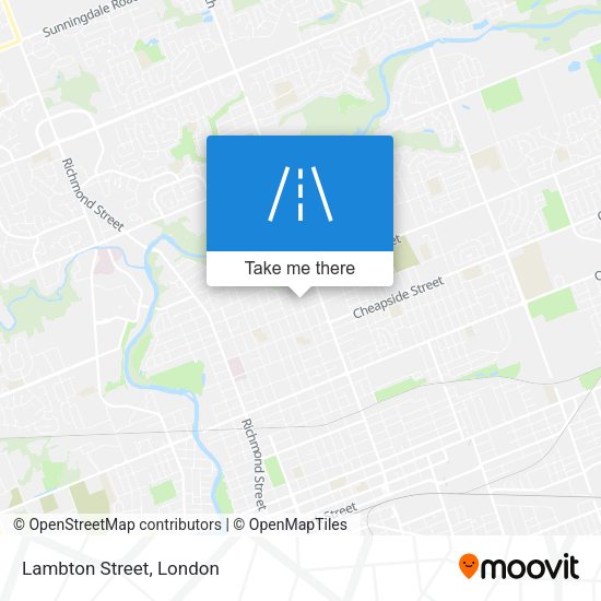 Lambton Street map