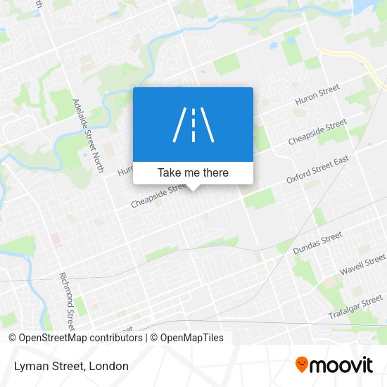 Lyman Street map