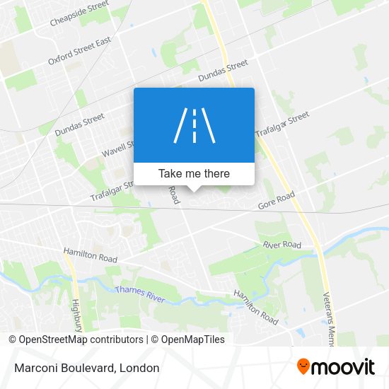 Marconi Boulevard plan