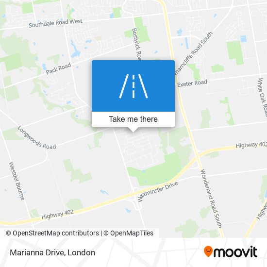 Marianna Drive map