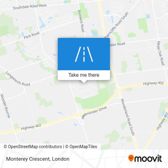 Monterey Crescent plan