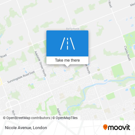 Nicole Avenue map