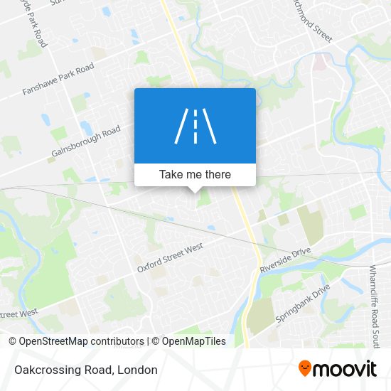 Oakcrossing Road plan