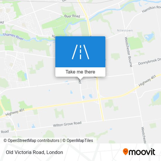 Old Victoria Road plan