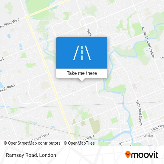 Ramsay Road map