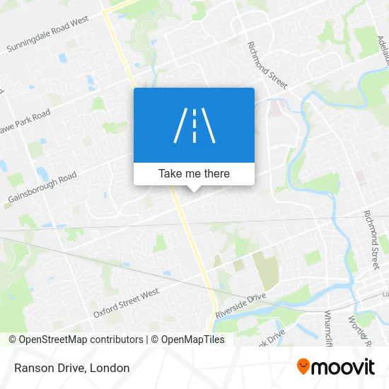 Ranson Drive map