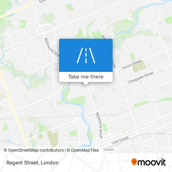 Regent Street London Map How To Get To Regent Street In London By Bus?