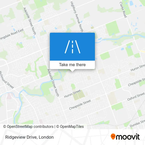 Ridgeview Drive map