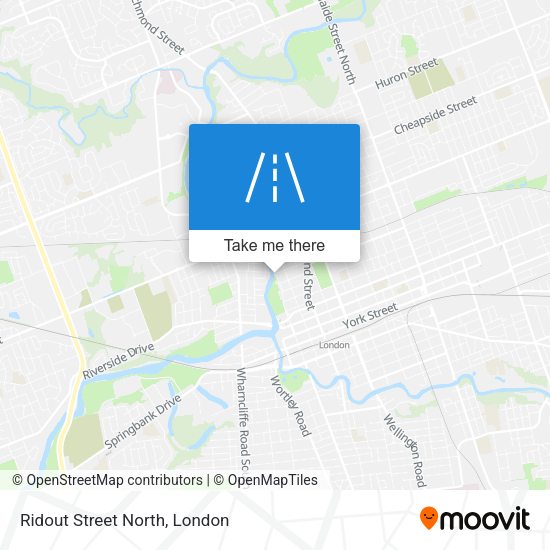 Ridout Street North plan