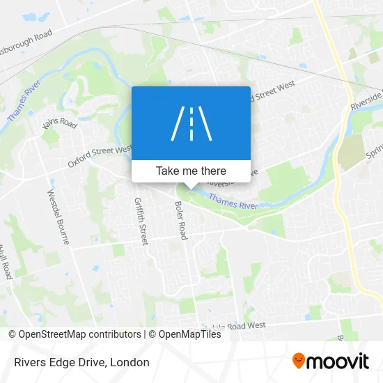 Rivers Edge Drive map