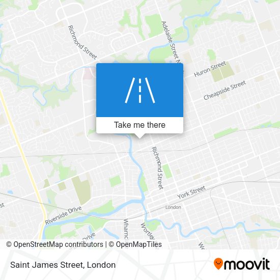 Saint James Street plan