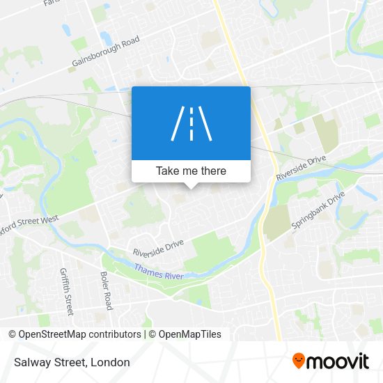 Salway Street map