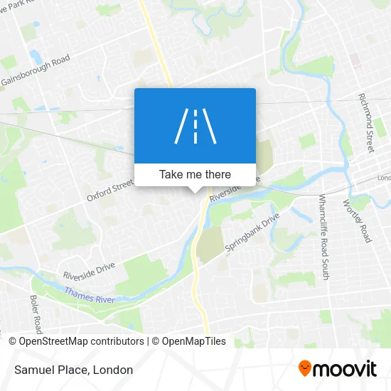 Samuel Place map