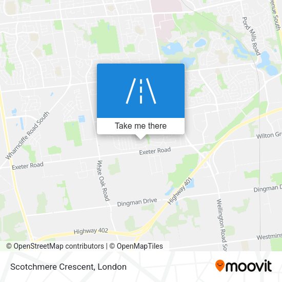 Scotchmere Crescent plan