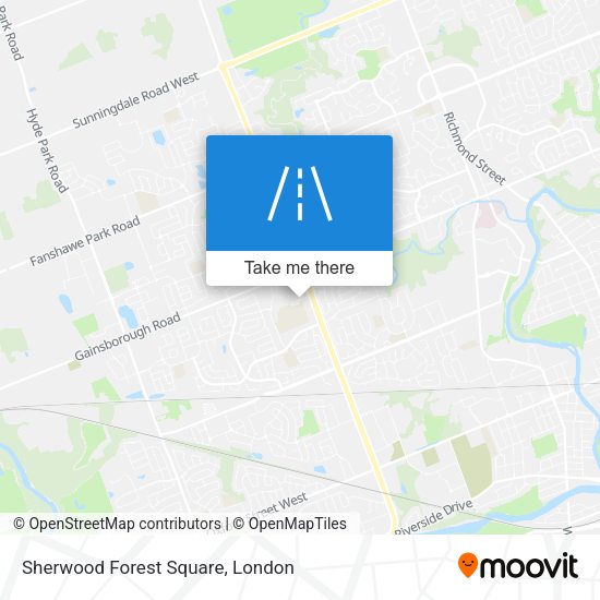 Sherwood Forest Square plan