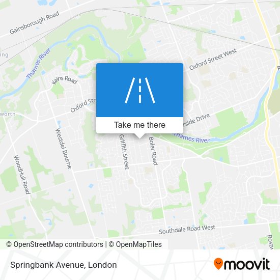 Springbank Avenue plan