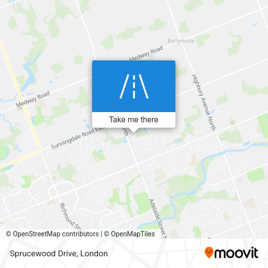 Sprucewood Drive plan