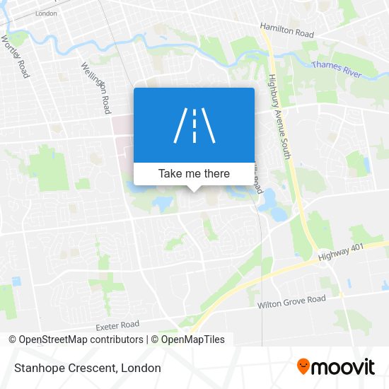 Stanhope Crescent plan