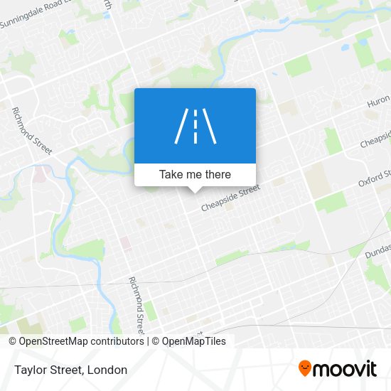 Taylor Street map