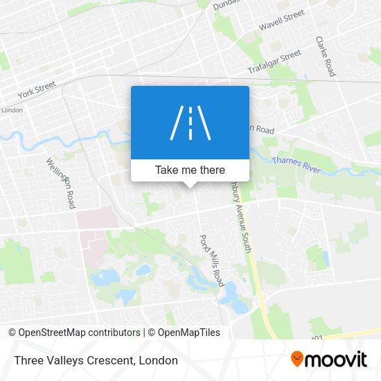Three Valleys Crescent plan