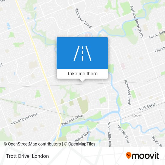 Trott Drive map