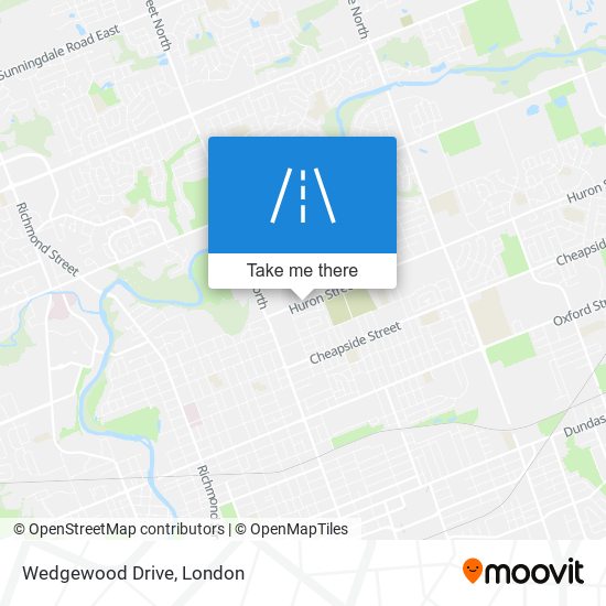 Wedgewood Drive map