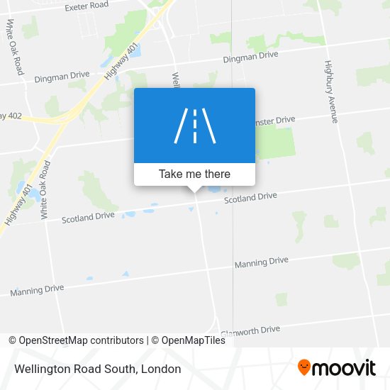 Wellington Road South plan