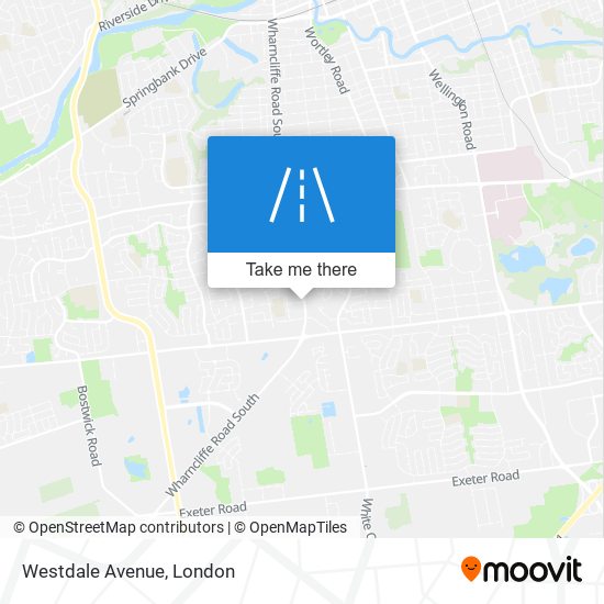 Westdale Avenue map