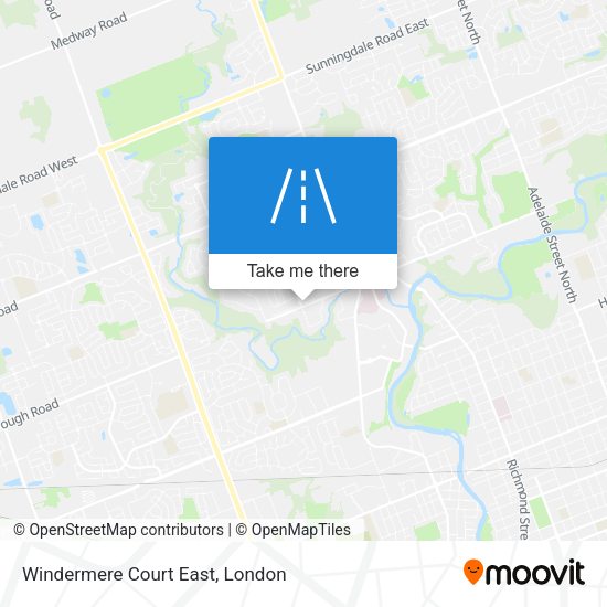 Windermere Court East map