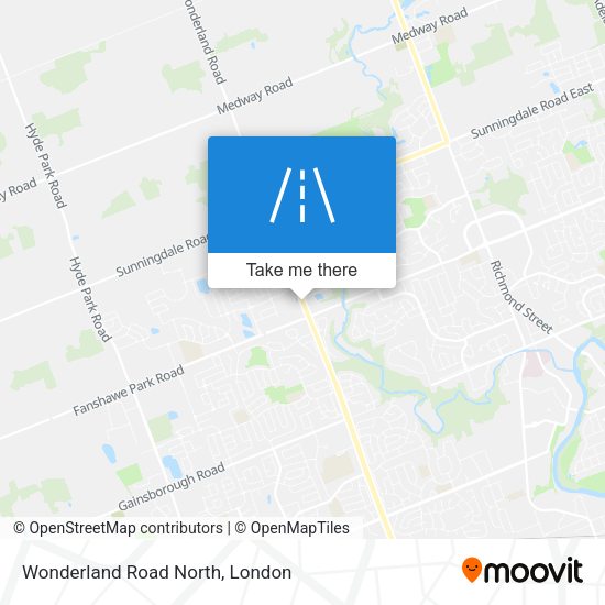 Wonderland Road North plan