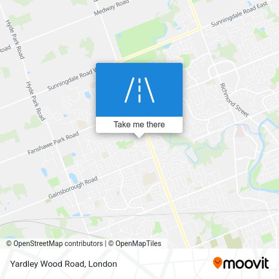 Yardley Wood Road plan