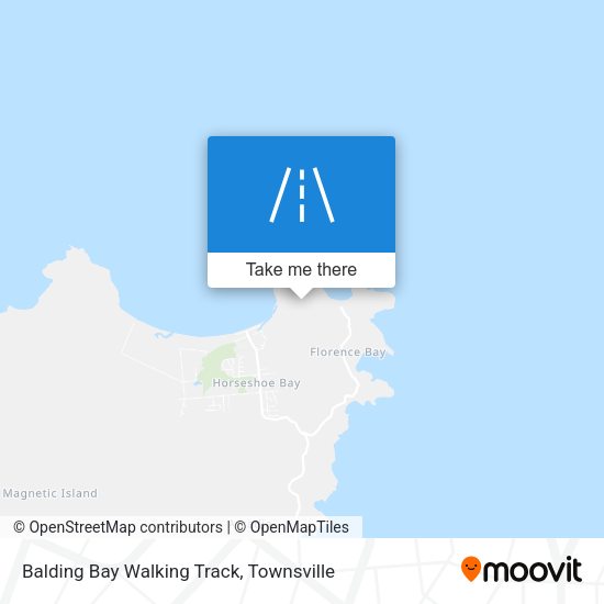 Balding Bay Walking Track map