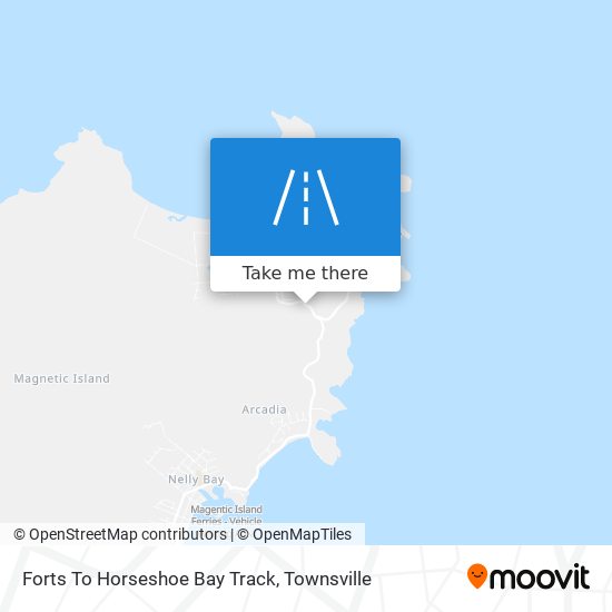 Forts To Horseshoe Bay Track map