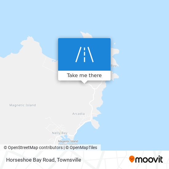 Horseshoe Bay Road map