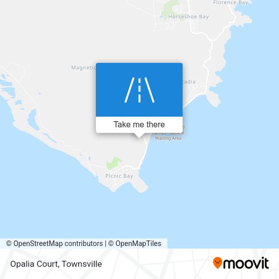 Opalia Court map