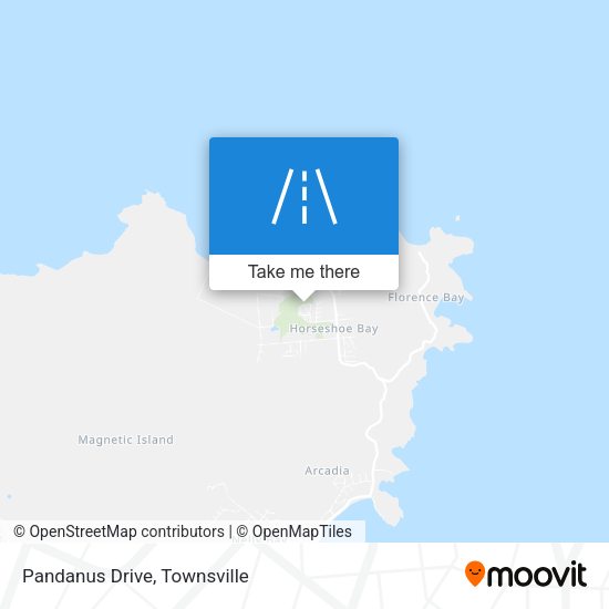 Pandanus Drive map